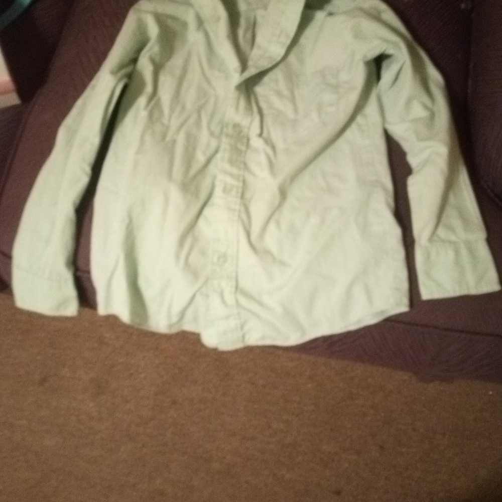 Boys light green shirt